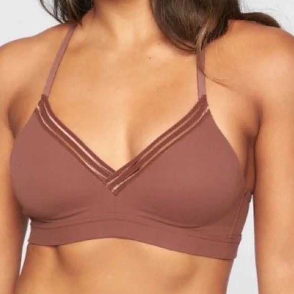 Athleta Other - Athleta PowerVita Everyday Sports Bra Cinnamon Brown Size Medium